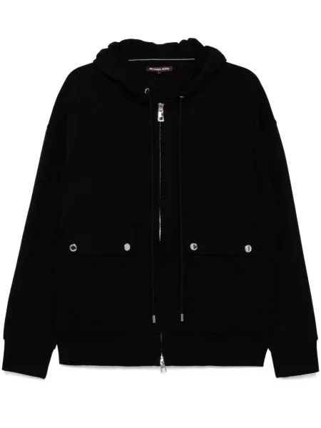 Geacă Michael Kors cu glugă negru