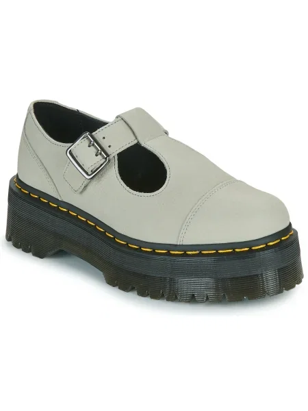 Tenisky Dr. Martens z nubuku béžová