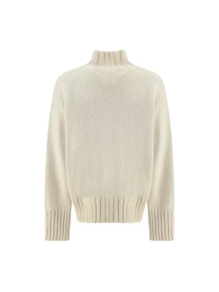 Sweter Jil Sander wełniany biały