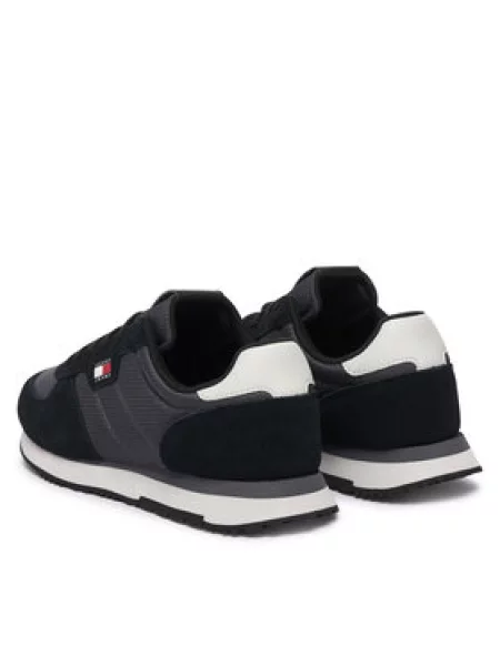Tommy Jeans Superge Tj Runner Flag Mix črna