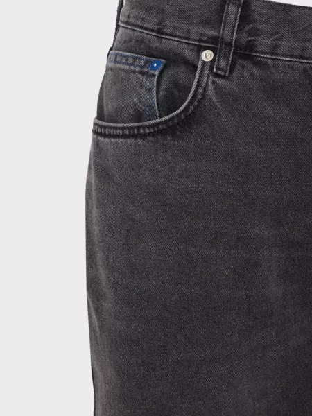 Прямые джинсы Karl Lagerfeld Jeans серые