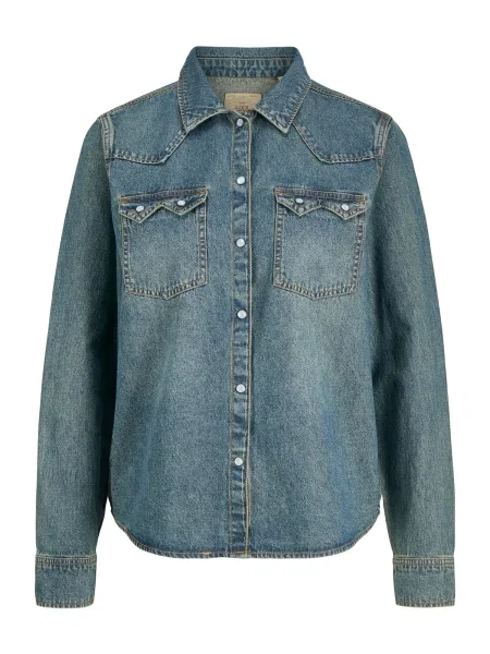 JJXX Bluză denim albastru