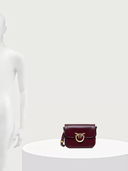 Кожаная сумка через плечо Pinko