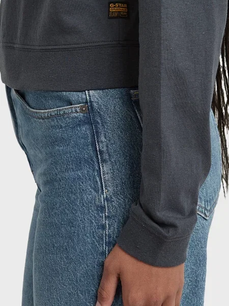 Світшот G-star Raw сірий