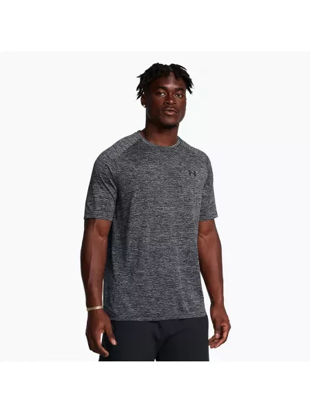 Мъжка тениска за тренировки Under Armour Tech black/black черно