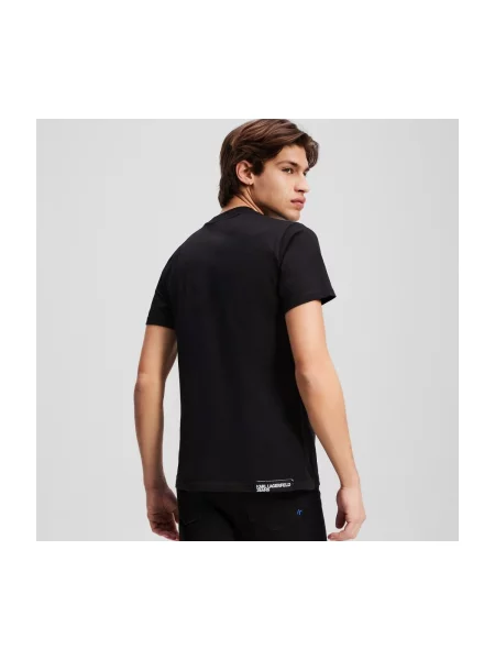 Karl Lagerfeld Jeans T-shirt Slim Fit crna