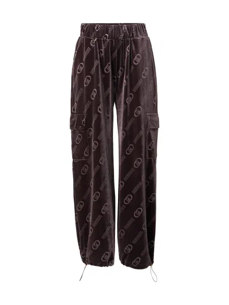 Liu Jo Sport Pantaloni de trening | Relaxed fit maro