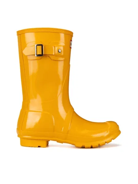 Gumijasti škornji Hunter rumena