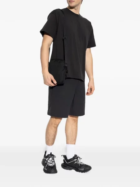 Pantaloni scurți Roa cu cataramă negru