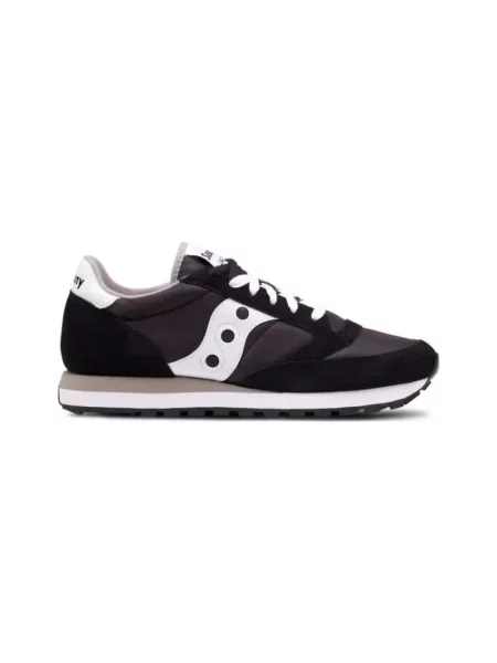 Sneakersy Saucony Jazz skórzane do biegania czarne