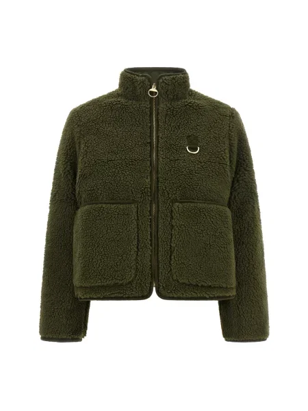 Lniana kurtka Barbour zielona