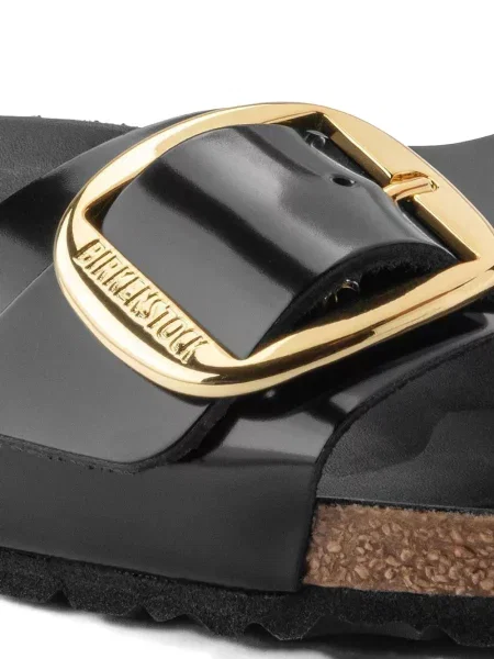 Papuci Birkenstock cu cataramă negru