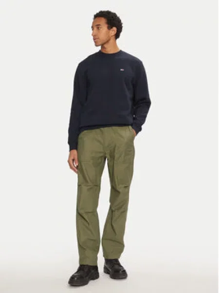 Tommy Jeans Mikina marine modrá