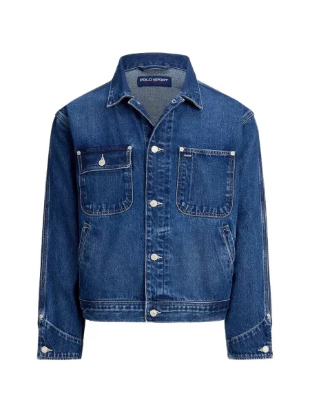 Geacă de blugi Polo Ralph Lauren albastru