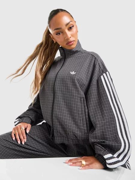 Adidas Bluza Rozpinana Checks Tt czarna