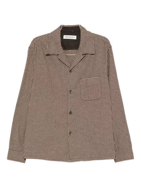 Košile Our Legacy hnědá