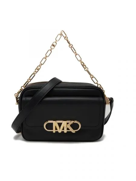 Michael Kors De piele geantă pe umăr PARKER negru