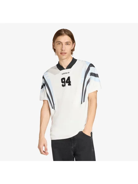 Koszulka adidas Santiago Aop Infill Jersey Cloud White M biała