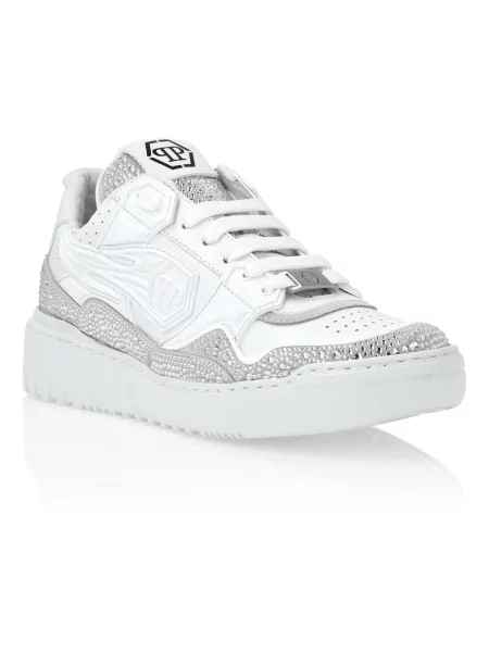 Sneakersy Philipp Plein białe