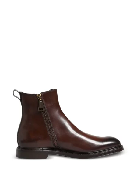 Botine chelsea Dolce & Gabbana maro