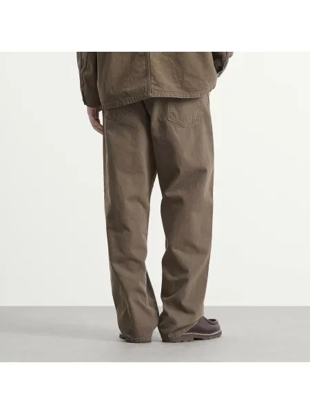 Szerokie jeansy Unlikely Dry Goods brązowe