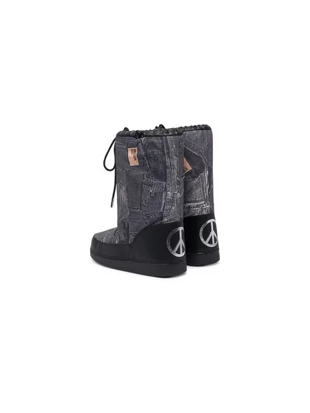 Čizme za snijeg LOVE MOSCHINO crna