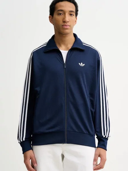 Pulover adidas Originals Firebird modra