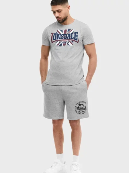 Футболка Lonsdale серая