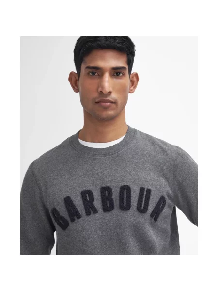 Barbour bluza melanżowa szary