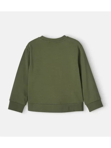 Gyerek fleece melegítő felső Stella Mccartney zöld