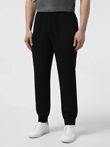 Штани для дому Emporio Armani поліестер/бавовна чорний