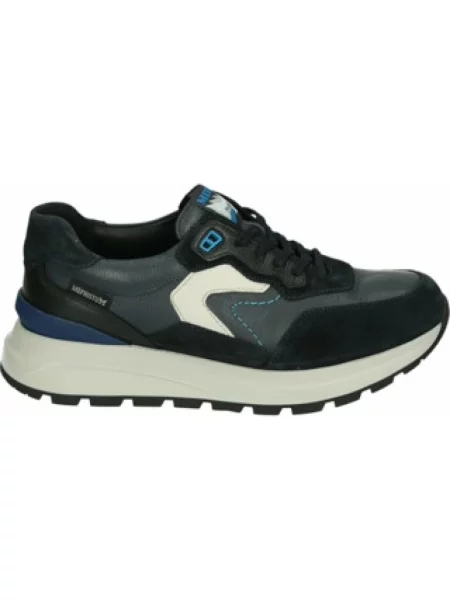 Sneakersy Mephisto zamszowe niebieskie