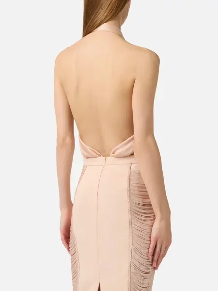 Топ Elisabetta Franchi бежевий