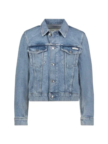 Calvin Klein Jeans Džínsová bunda Classic modrá