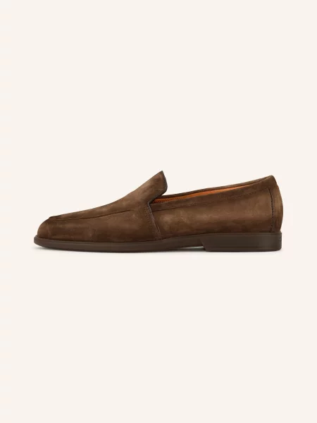 Santoni Pantofle Malibu tmavě hnědá