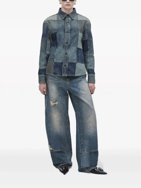 Cămașă Marc Jacobs albastru