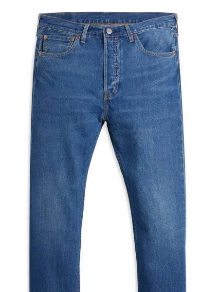 Blugi drepți Levi's® cu talie înaltă albastru
