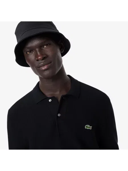 Классический свитер Lacoste черный