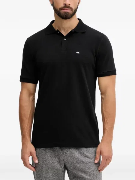 Tricou polo Lindbergh cu autograf negru