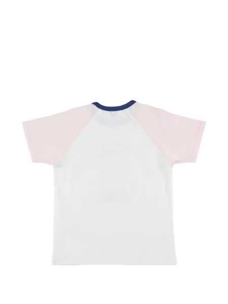 Tricou copii Maison Kitsune alb