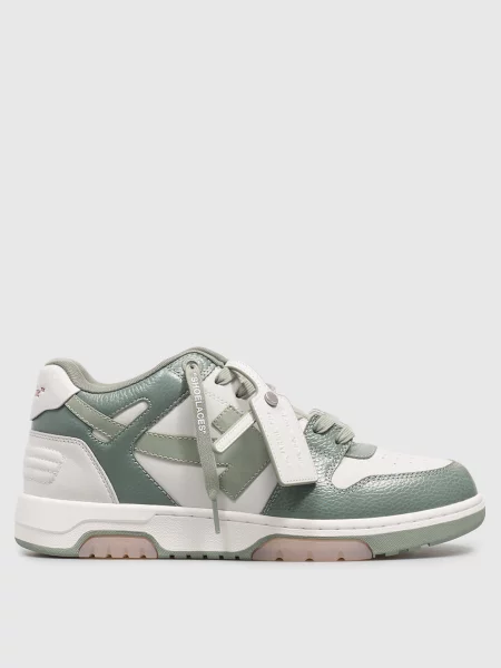 Шкіряні кросівки Out of Office Off-white білі