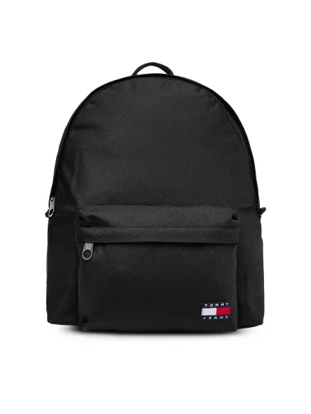 Ruksak Tommy Jeans Tjm Ess Daily Dome Backpack crna