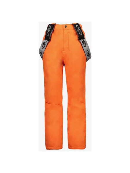 CMP Salopette Twill Ski długie spodnie jasnopomarańczowe dla dzieci 2 pomarańczowe