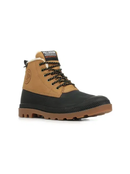 Boty Palladium Pampa Duck Wl hnědé