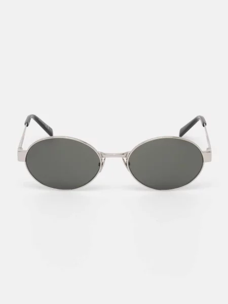 Сонцезахисні окуляри Saint Laurent SL срібний