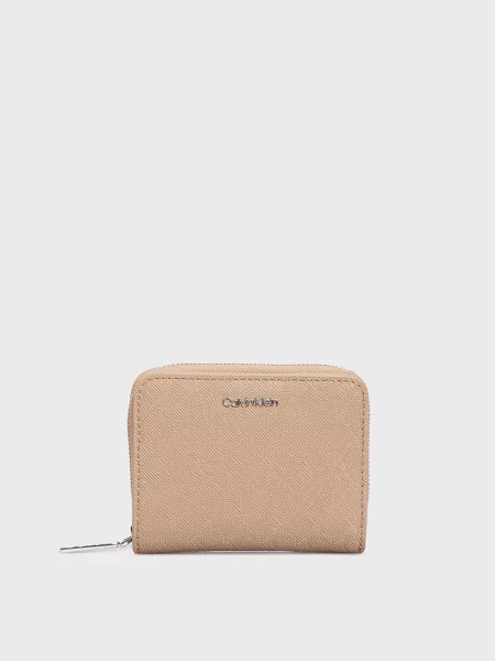 Кошелек Calvin Klein бежевый