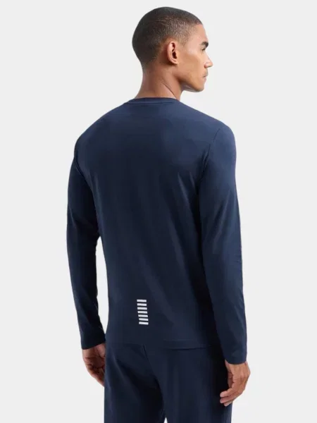 Лонгслів Ea7 синій