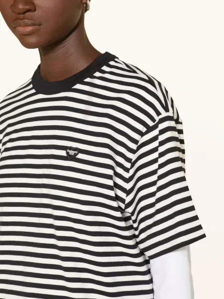 Carhartt Wip Tričko Essy černá bílá