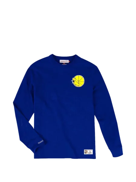 Lung tricou Mitchell & Ness albastru