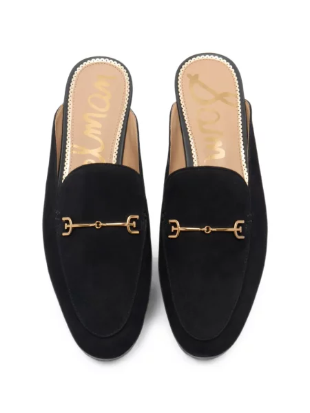 Pantofi loafer Sam Edelman din piele de căprioară negru